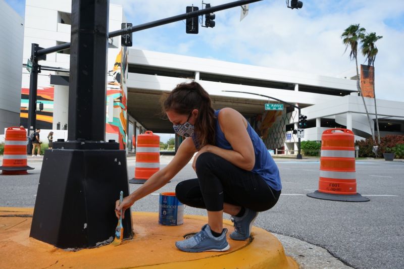 Tampa Has an Ambitious Road Mural Goal — and Even Bigger Plans If Funding Comes Through
