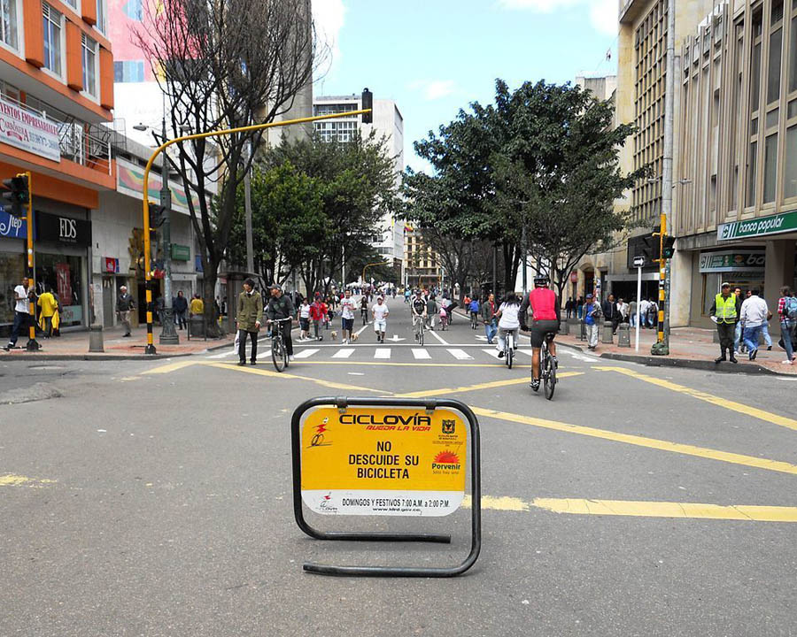 Comment le dimanche est devenu le jour le plus sûr à Bogotá